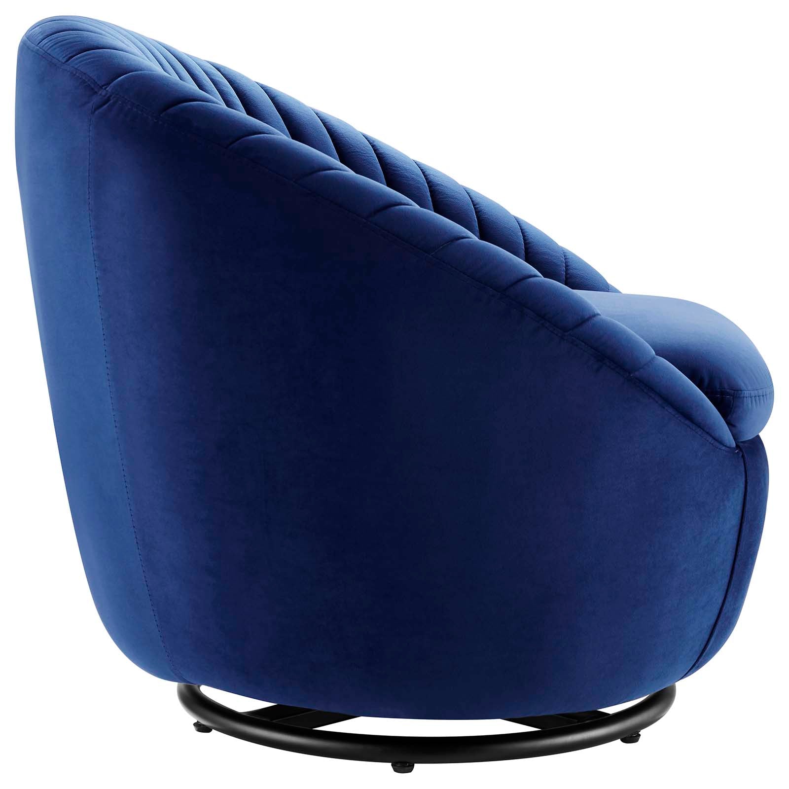 Whirr Tufted Performance Velvet Swivel Chair by Modway