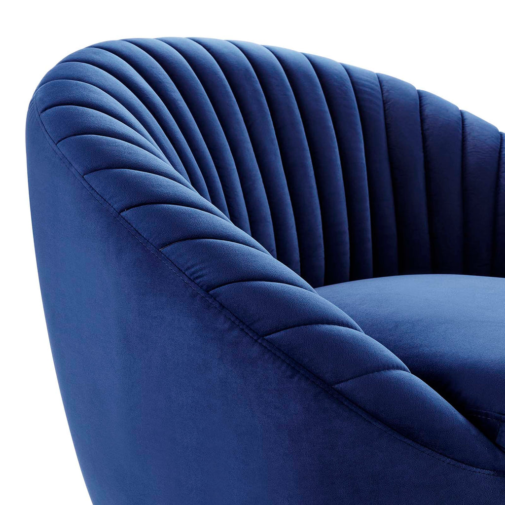 Whirr Tufted Performance Velvet Swivel Chair by Modway