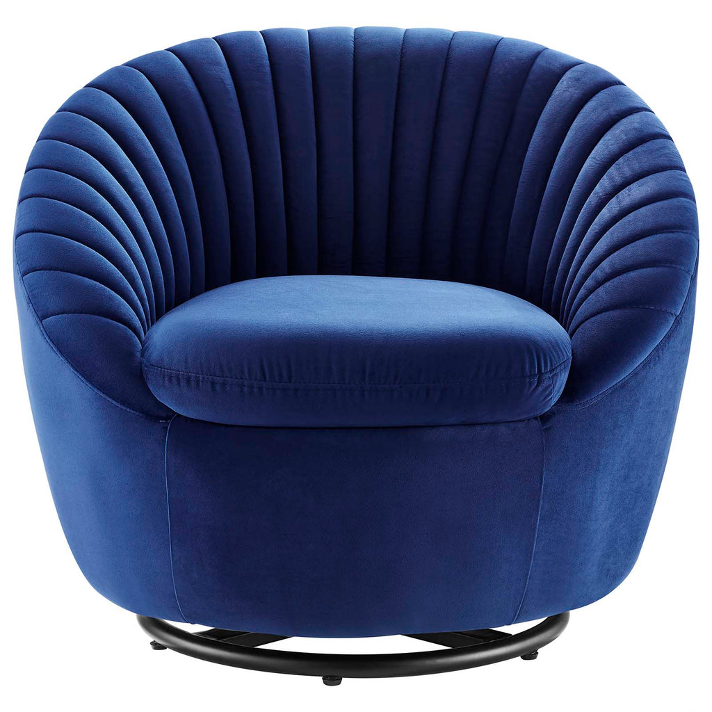 Whirr Tufted Performance Velvet Swivel Chair by Modway