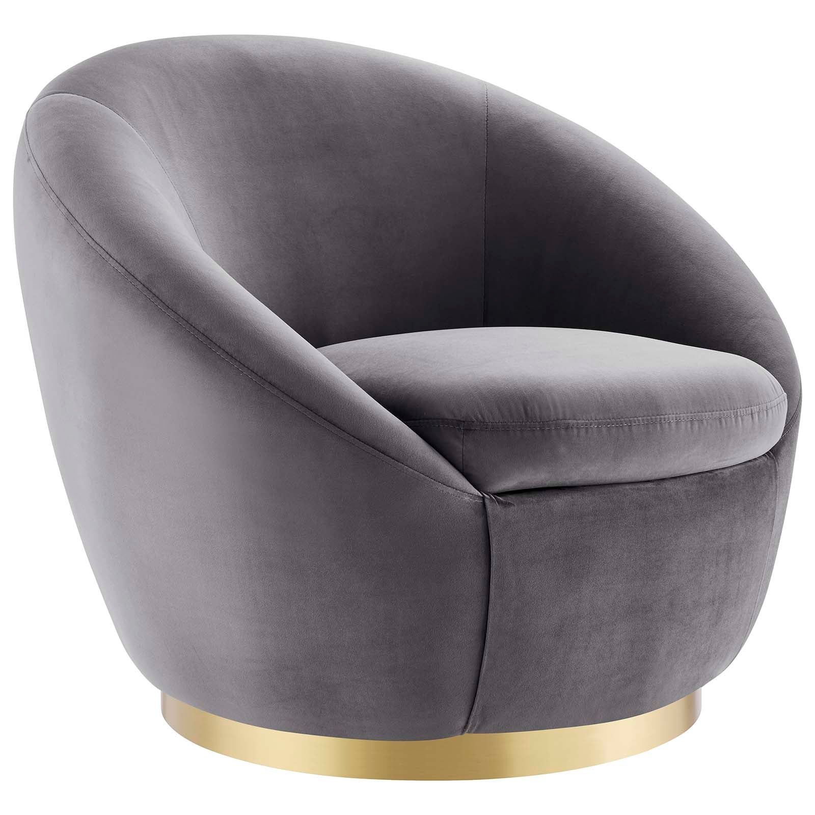 Buttercup Performance Velvet Swivel Chair by Modway