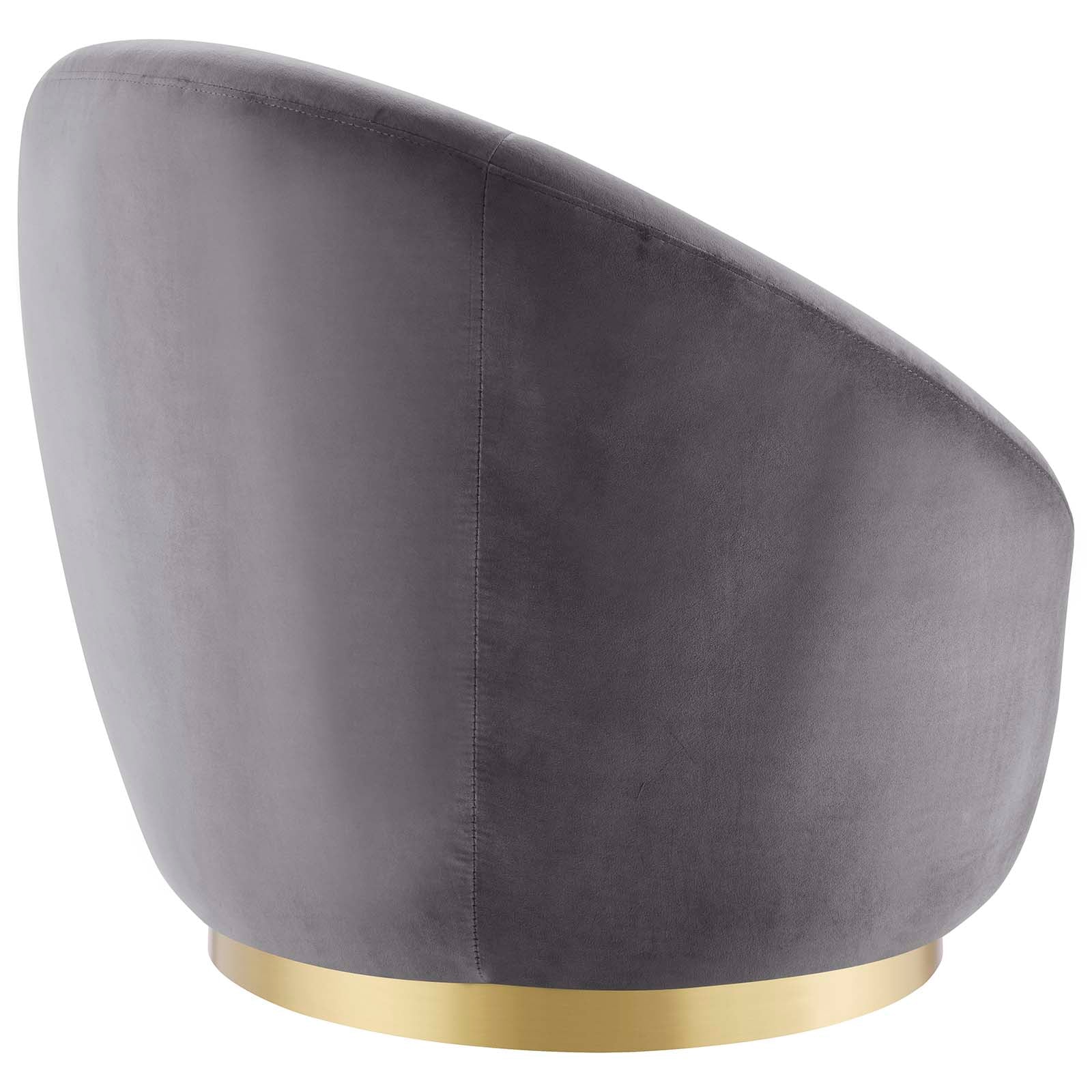 Buttercup Performance Velvet Swivel Chair by Modway