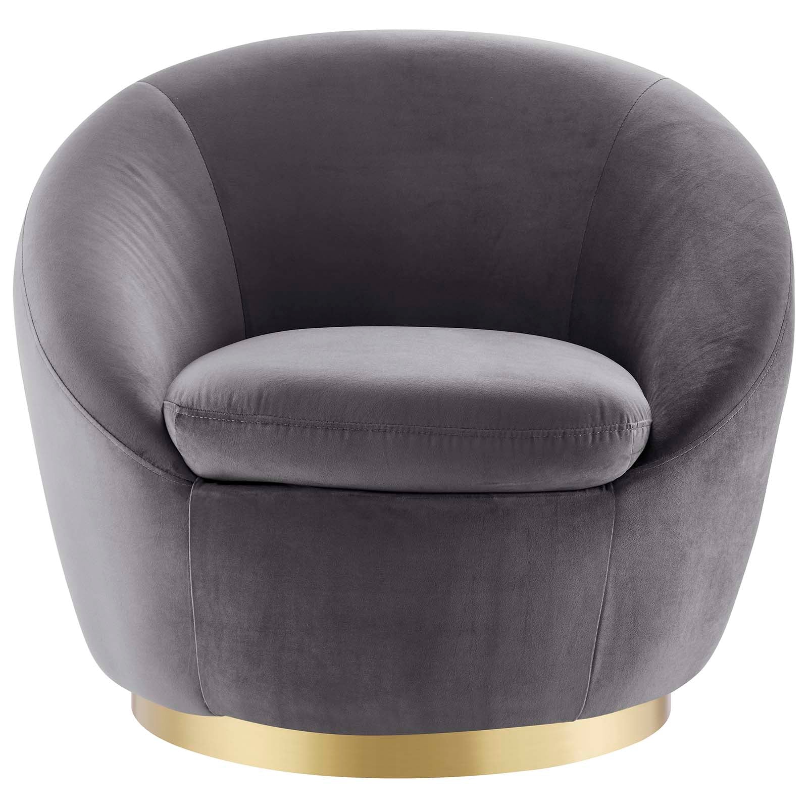 Buttercup Performance Velvet Swivel Chair by Modway