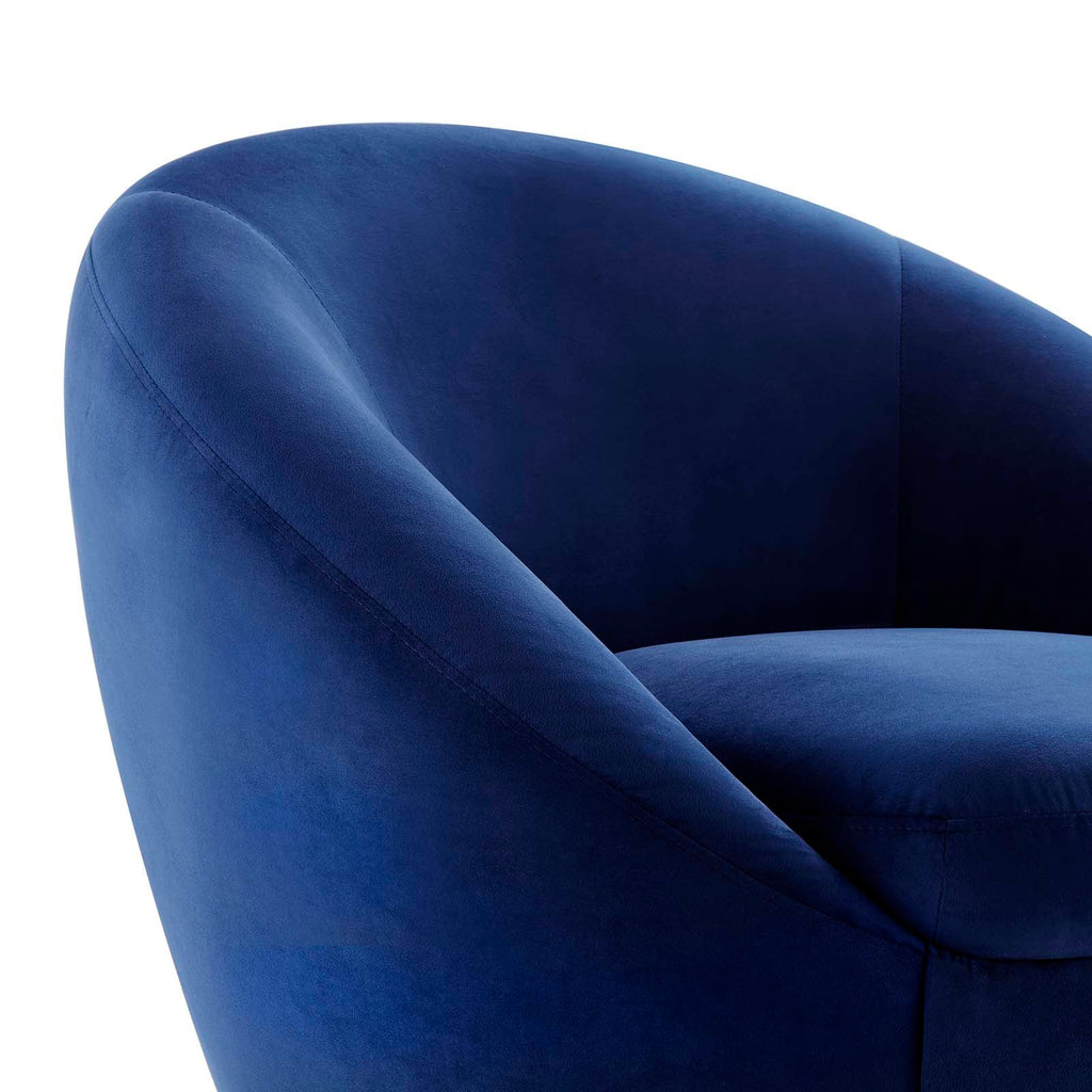 Buttercup Performance Velvet Swivel Chair by Modway