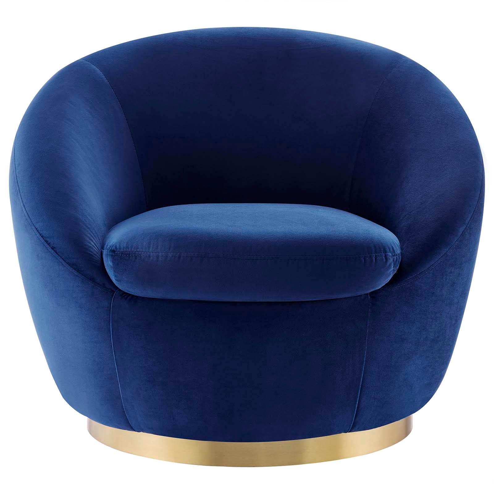 Buttercup Performance Velvet Swivel Chair by Modway