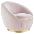 Buttercup Performance Velvet Swivel Chair by Modway
