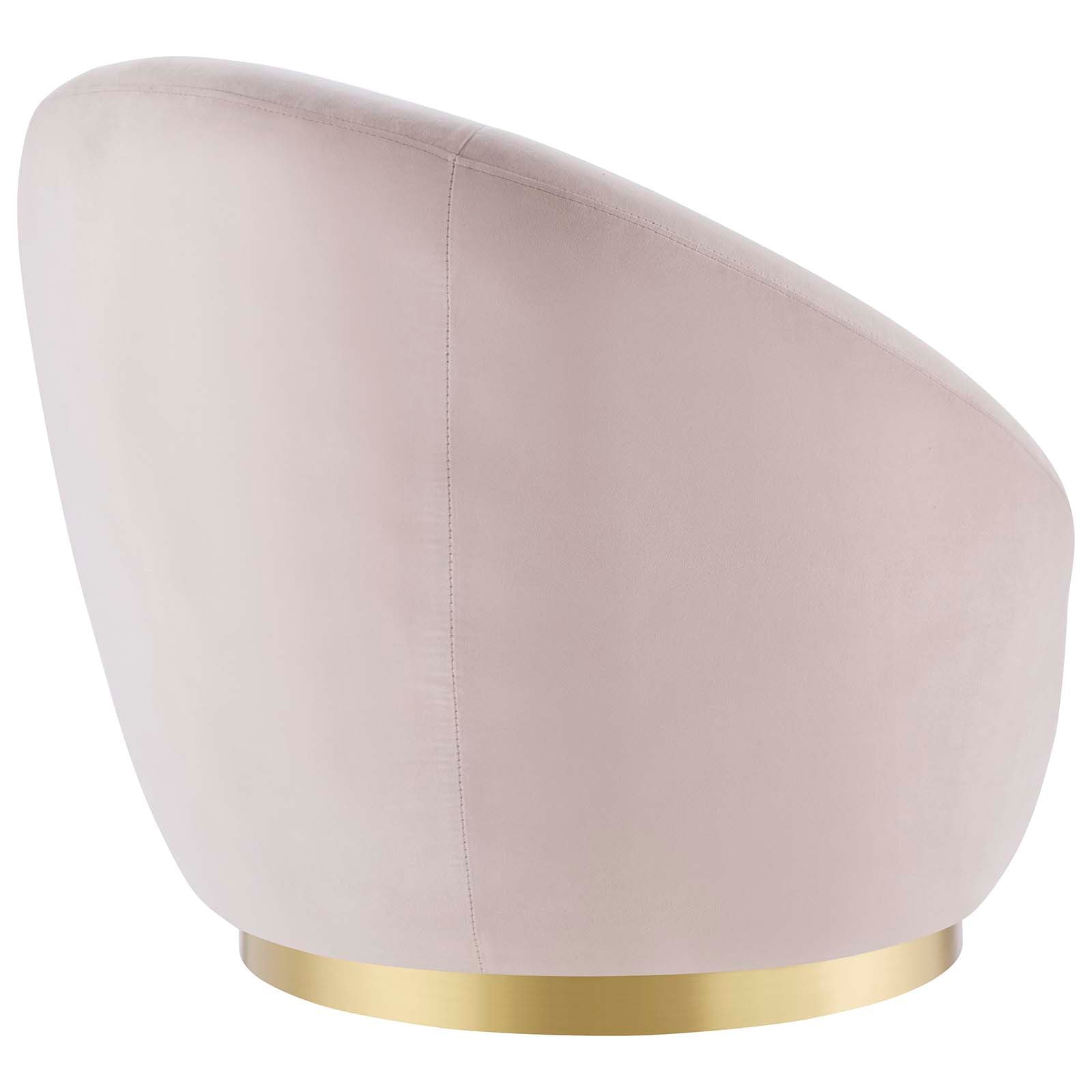Buttercup Performance Velvet Swivel Chair by Modway