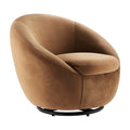 Buttercup Performance Velvet Swivel Chair by Modway