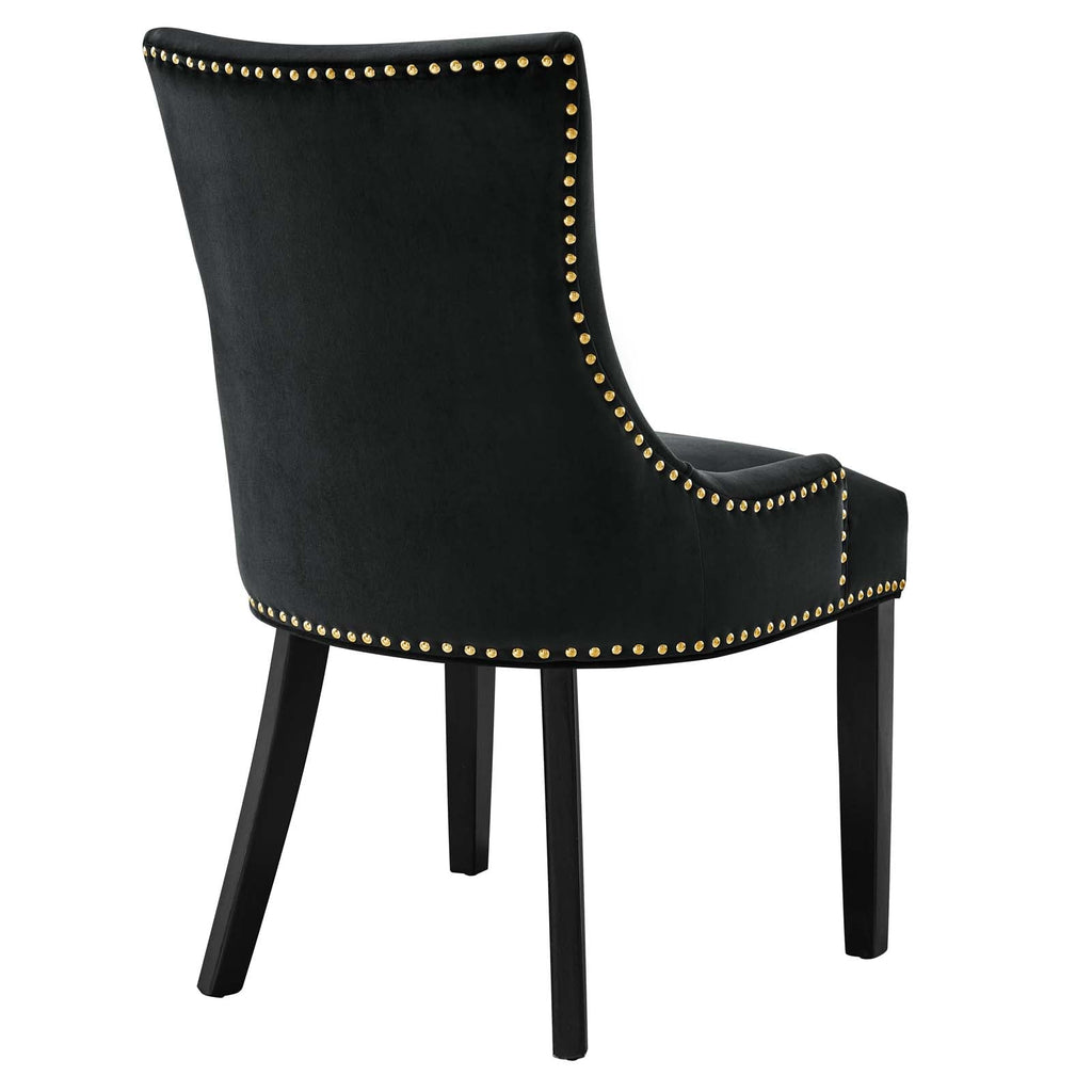 Marquis Performance Velvet Dining Chairs Set of 2 by Modway