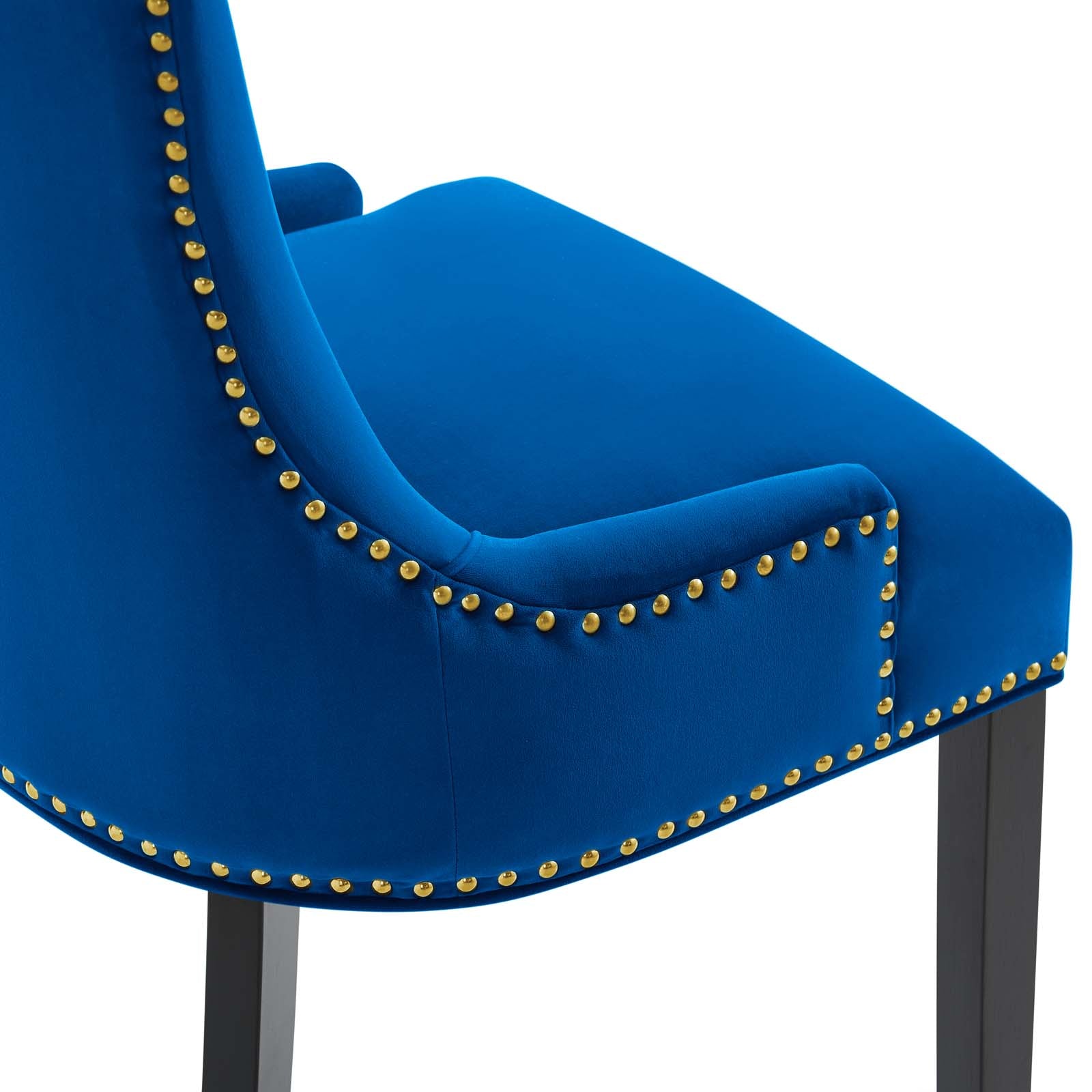 Marquis Performance Velvet Dining Chairs Set of 2 by Modway