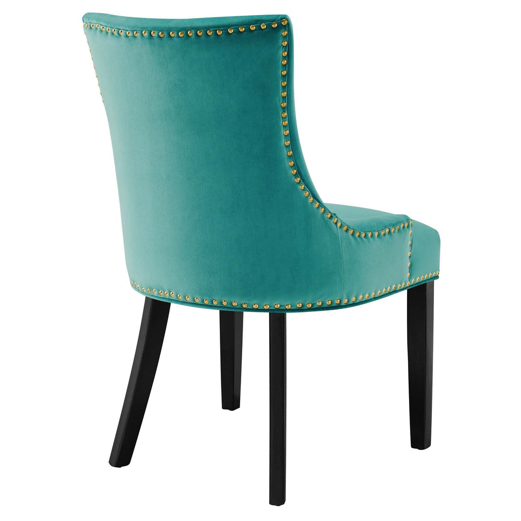 Marquis Performance Velvet Dining Chairs Set of 2 by Modway