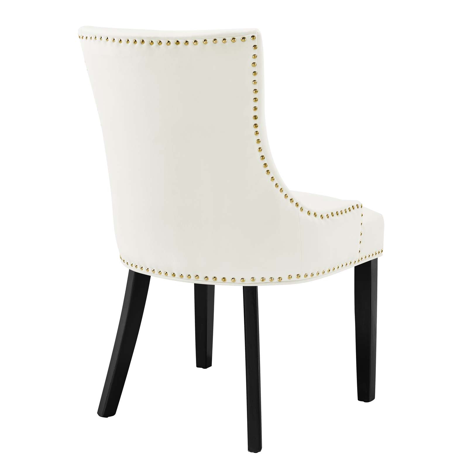 Marquis Performance Velvet Dining Chairs Set of 2 by Modway