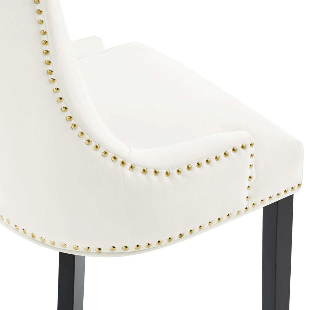 Marquis Performance Velvet Dining Chairs Set of 2 by Modway
