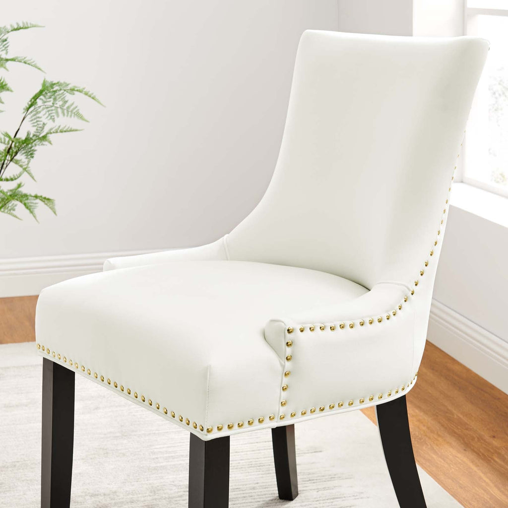 Marquis Performance Velvet Dining Chairs Set of 2 by Modway