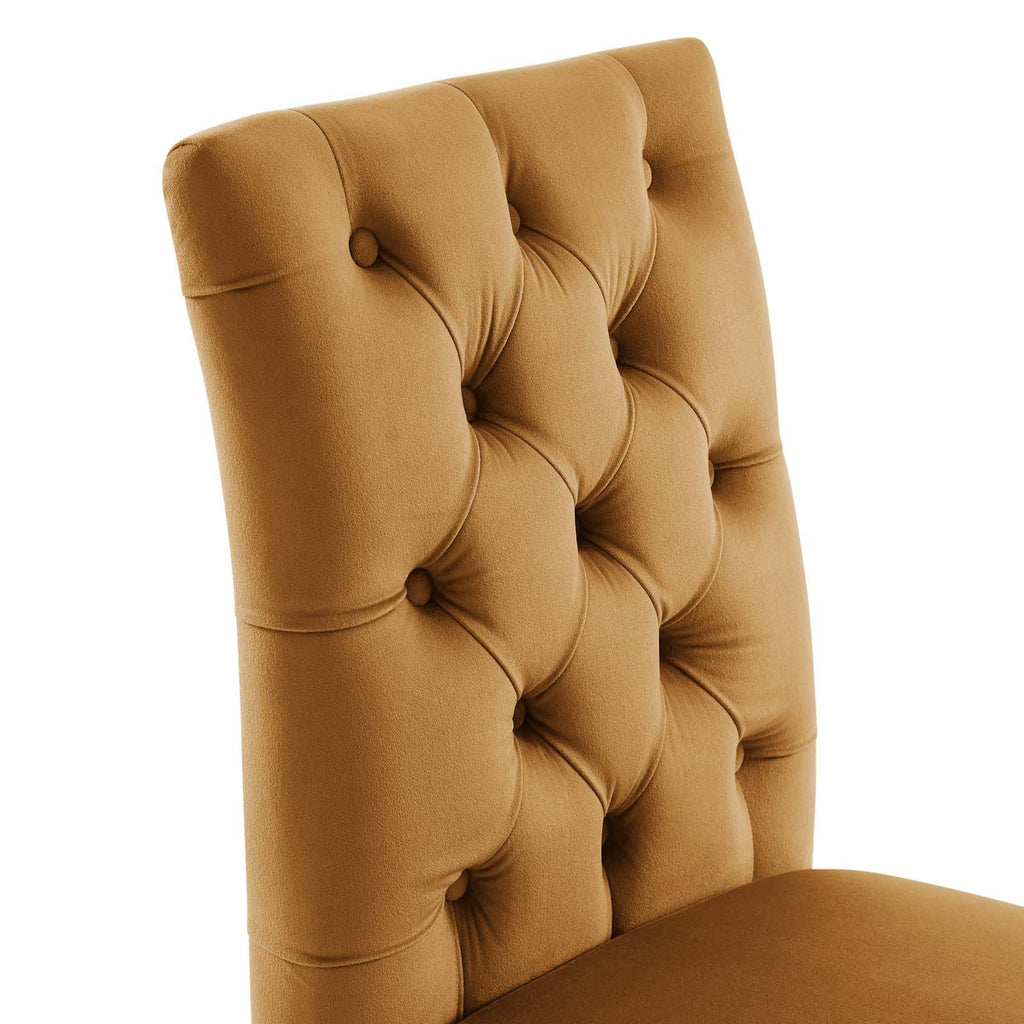 Duchess Performance Velvet Dining Chairs Set of 2 by Modway