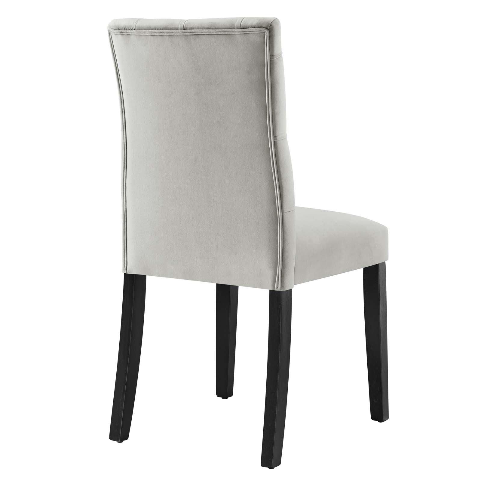 Duchess Performance Velvet Dining Chairs Set of 2 by Modway