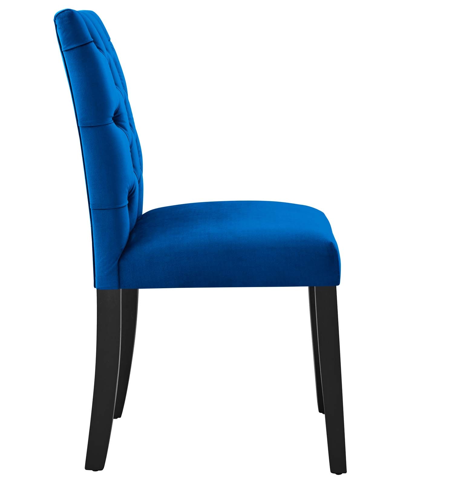 Duchess Performance Velvet Dining Chairs Set of 2 by Modway