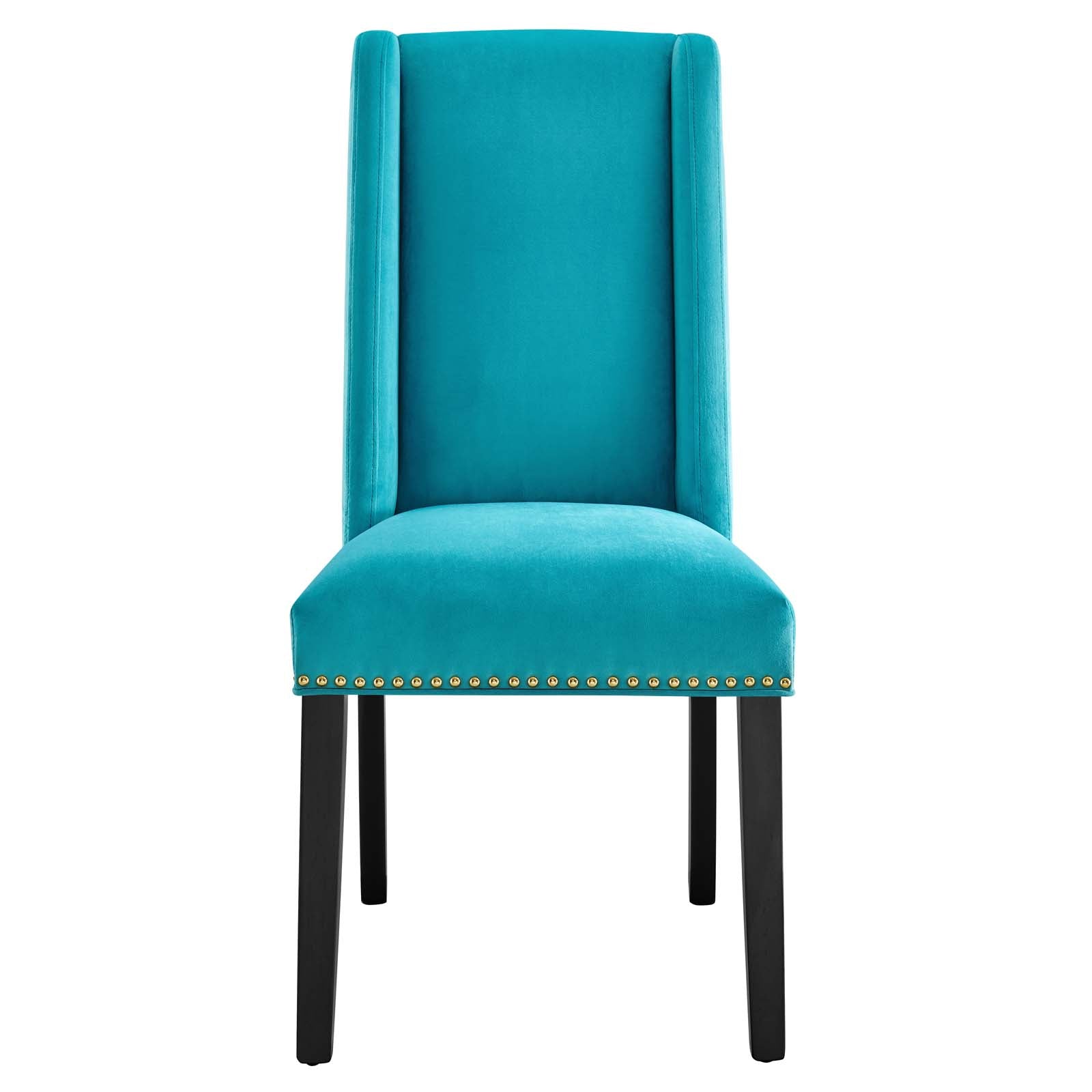 Baron Performance Velvet Dining Chairs Set of 2 by Modway