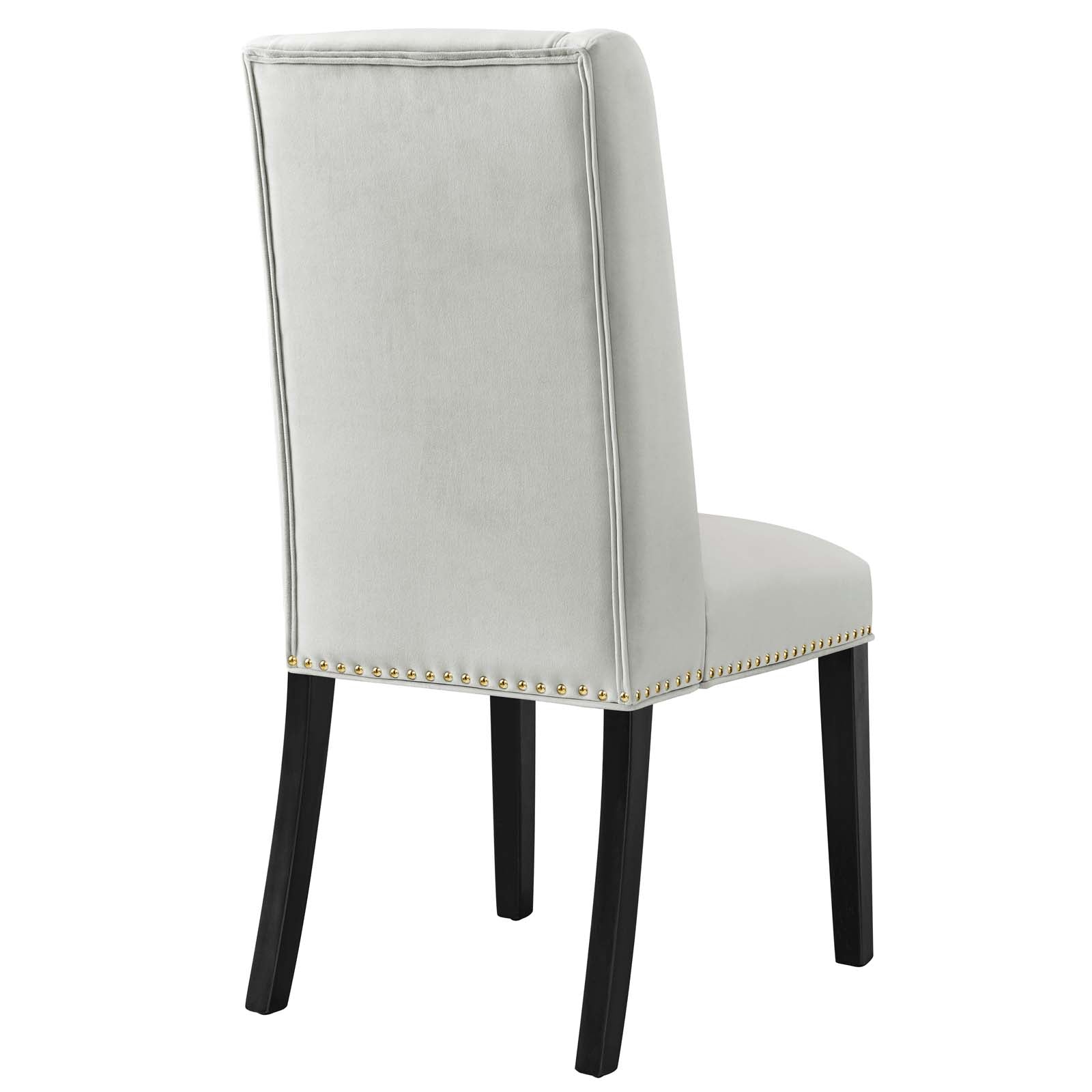 Baron Performance Velvet Dining Chairs Set of 2 by Modway