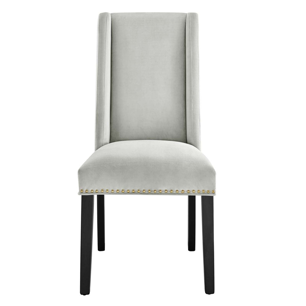 Baron Performance Velvet Dining Chairs Set of 2 by Modway