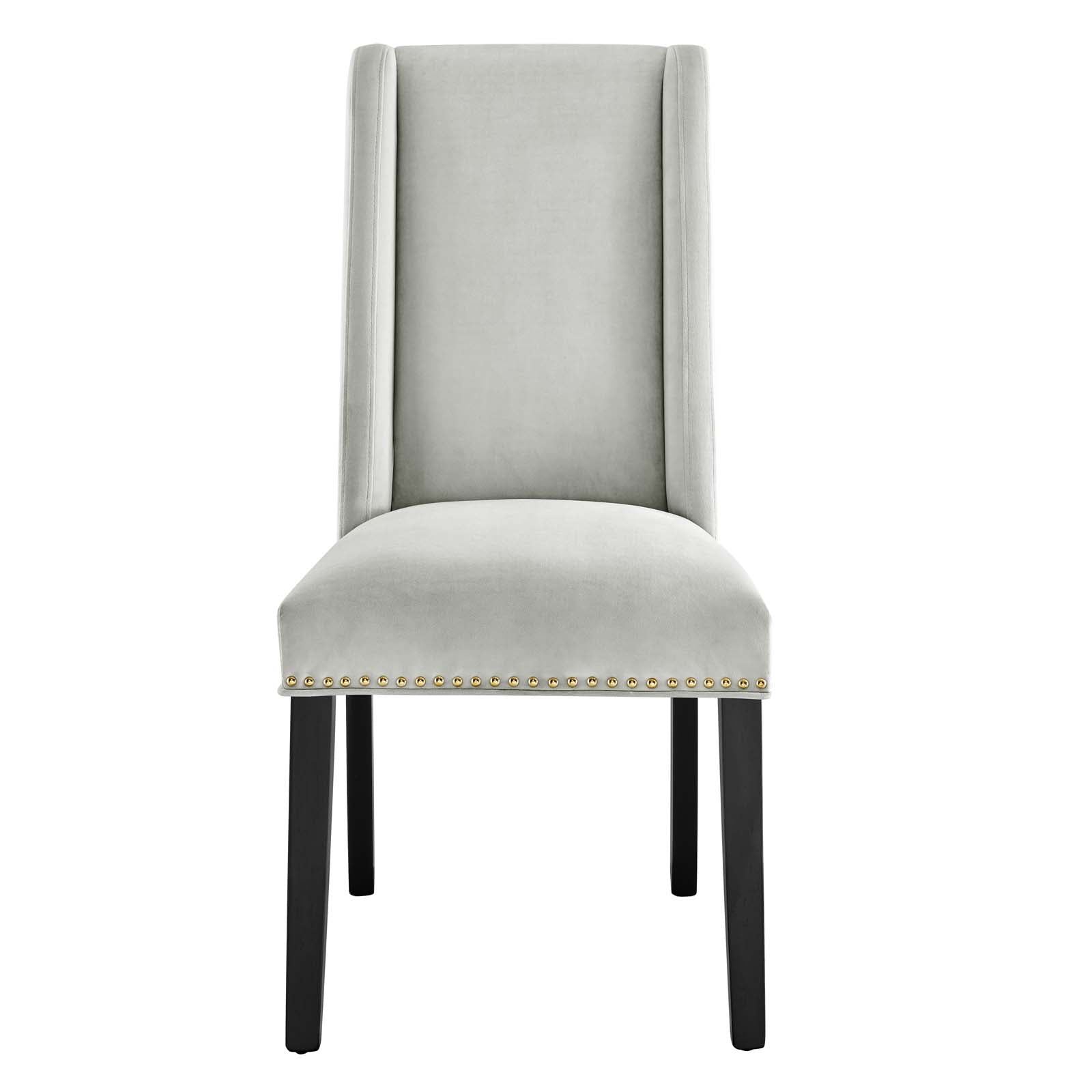Baron Performance Velvet Dining Chairs Set of 2 by Modway
