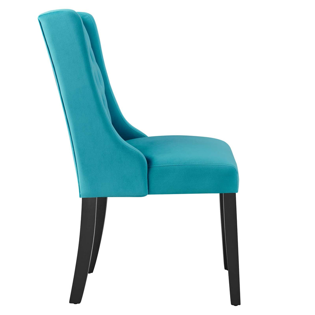 Baronet Performance Velvet Dining Chairs Set of 2 by Modway