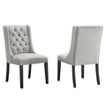 Baronet Performance Velvet Dining Chairs Set of 2 by Modway
