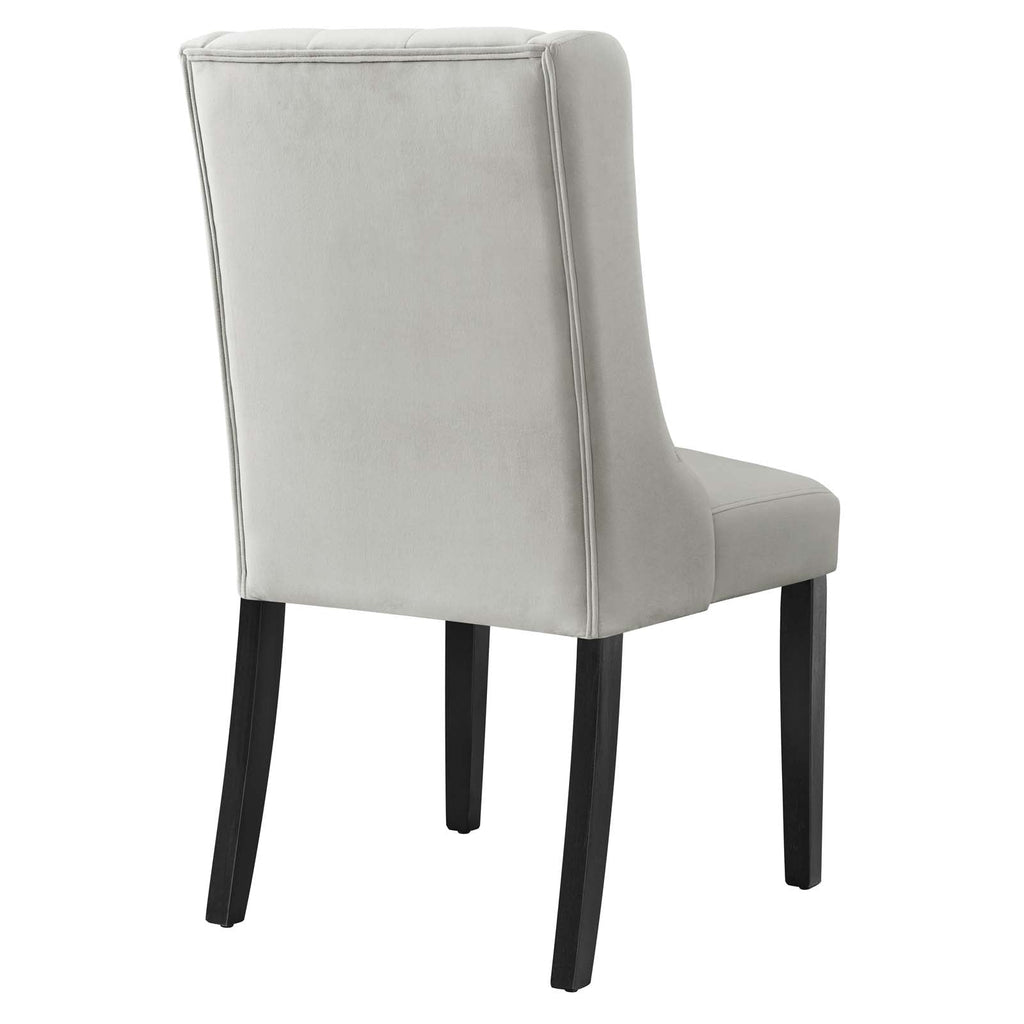 Baronet Performance Velvet Dining Chairs Set of 2 by Modway