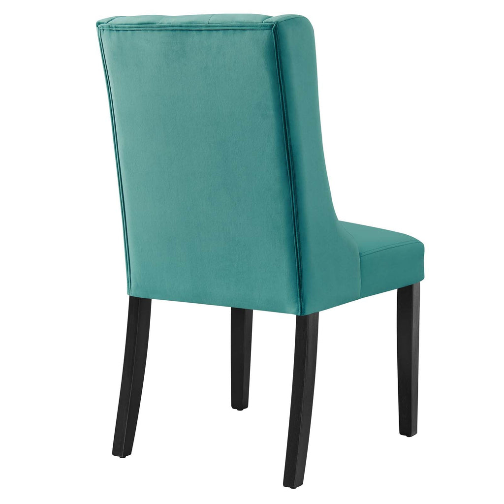Baronet Performance Velvet Dining Chairs Set of 2 by Modway