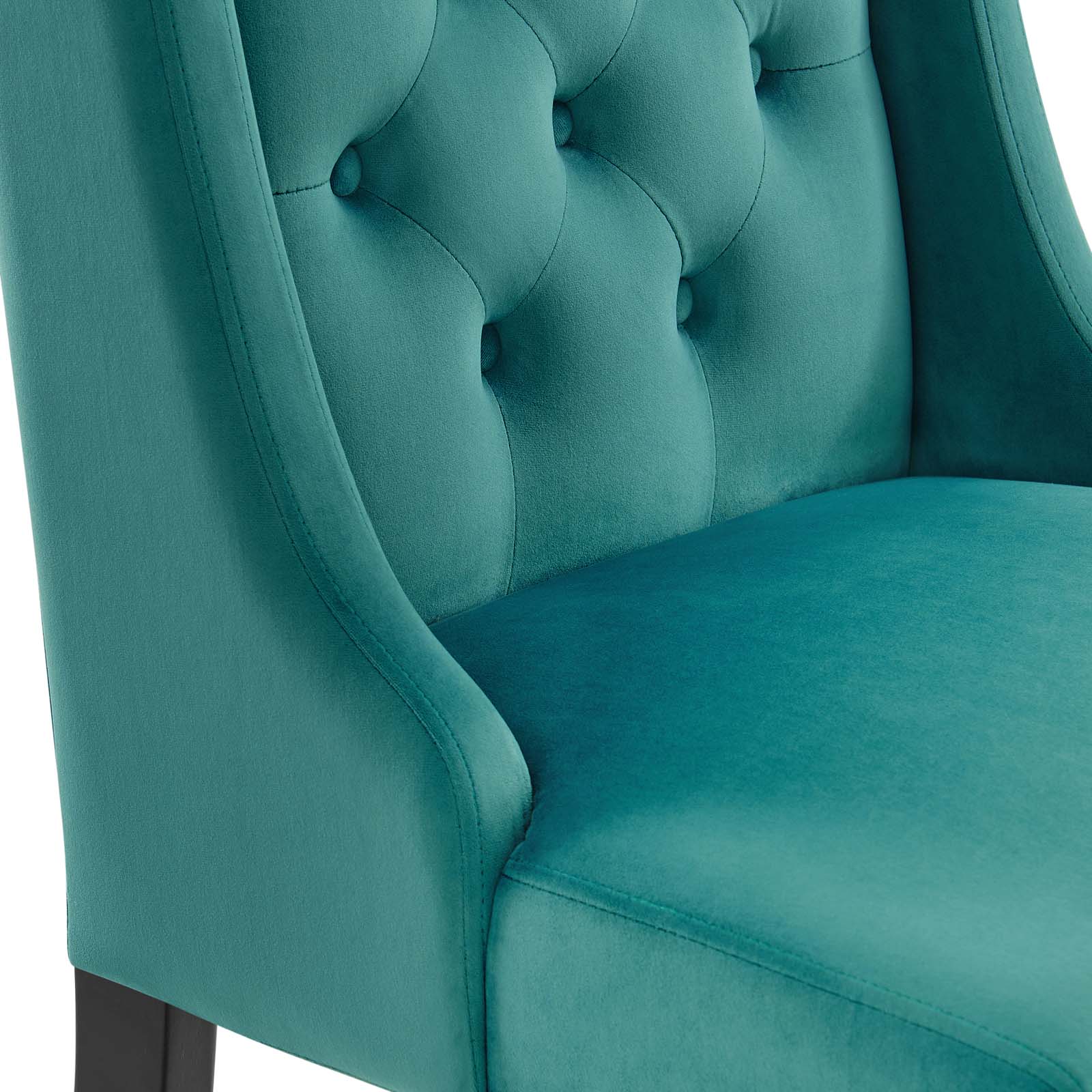 Baronet Performance Velvet Dining Chairs Set of 2 by Modway