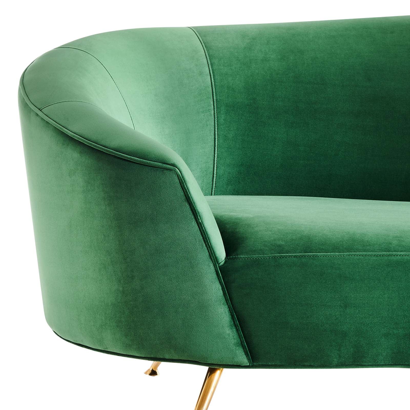 Marchesa Upholstered Performance Velvet Sofa by Modway