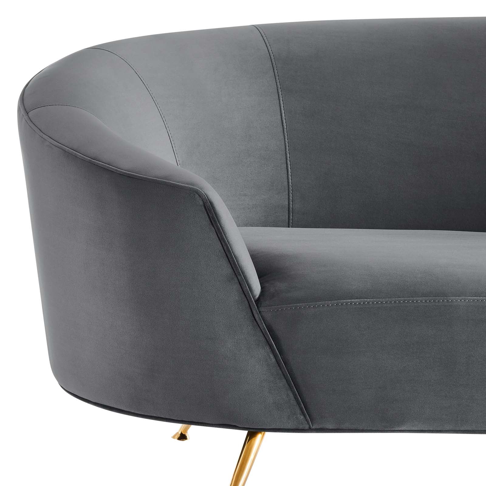 Marchesa Upholstered Performance Velvet Sofa by Modway