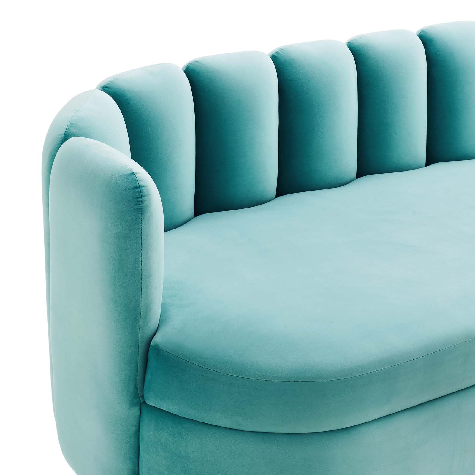 Victoria Channel Tufted Performance Velvet Sofa by Modway