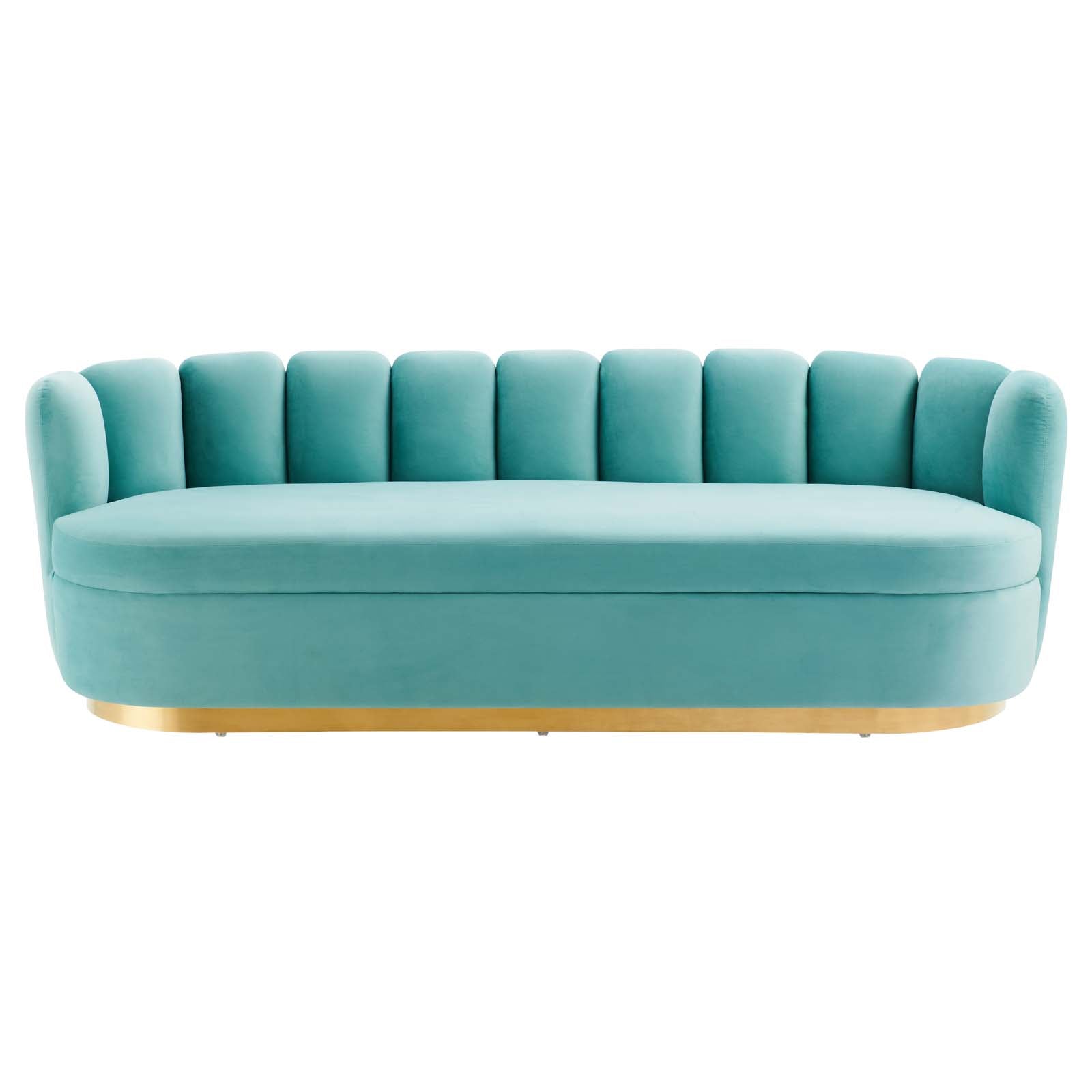 Victoria Channel Tufted Performance Velvet Sofa by Modway