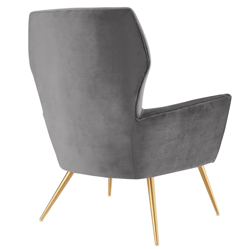 Renata Button Tufted Performance Velvet Armchair by Modway