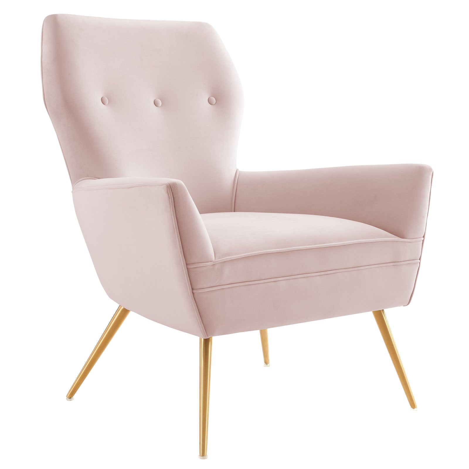 Renata Button Tufted Performance Velvet Armchair by Modway