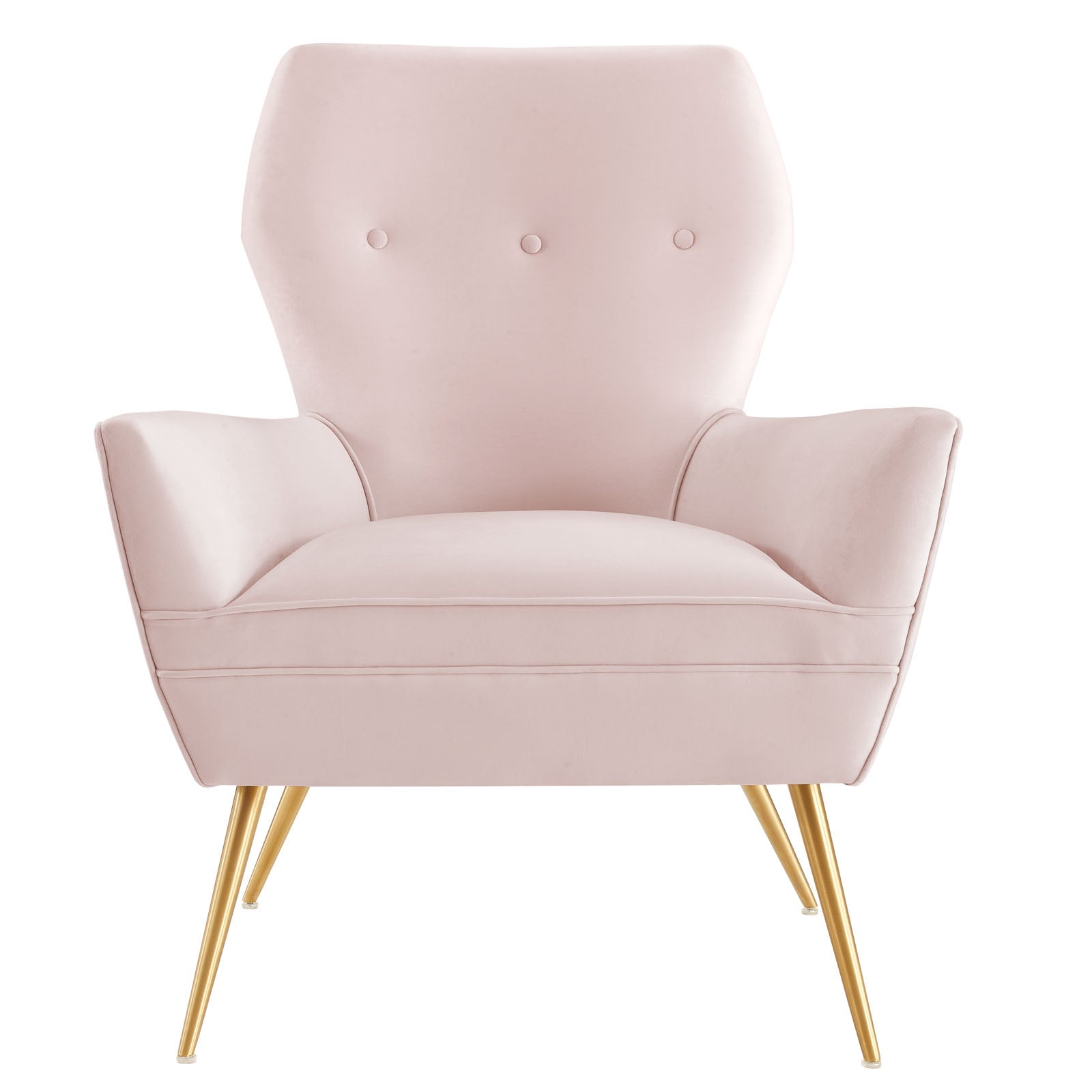 Renata Button Tufted Performance Velvet Armchair by Modway