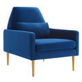 Liliana Performance Velvet Armchair by Modway