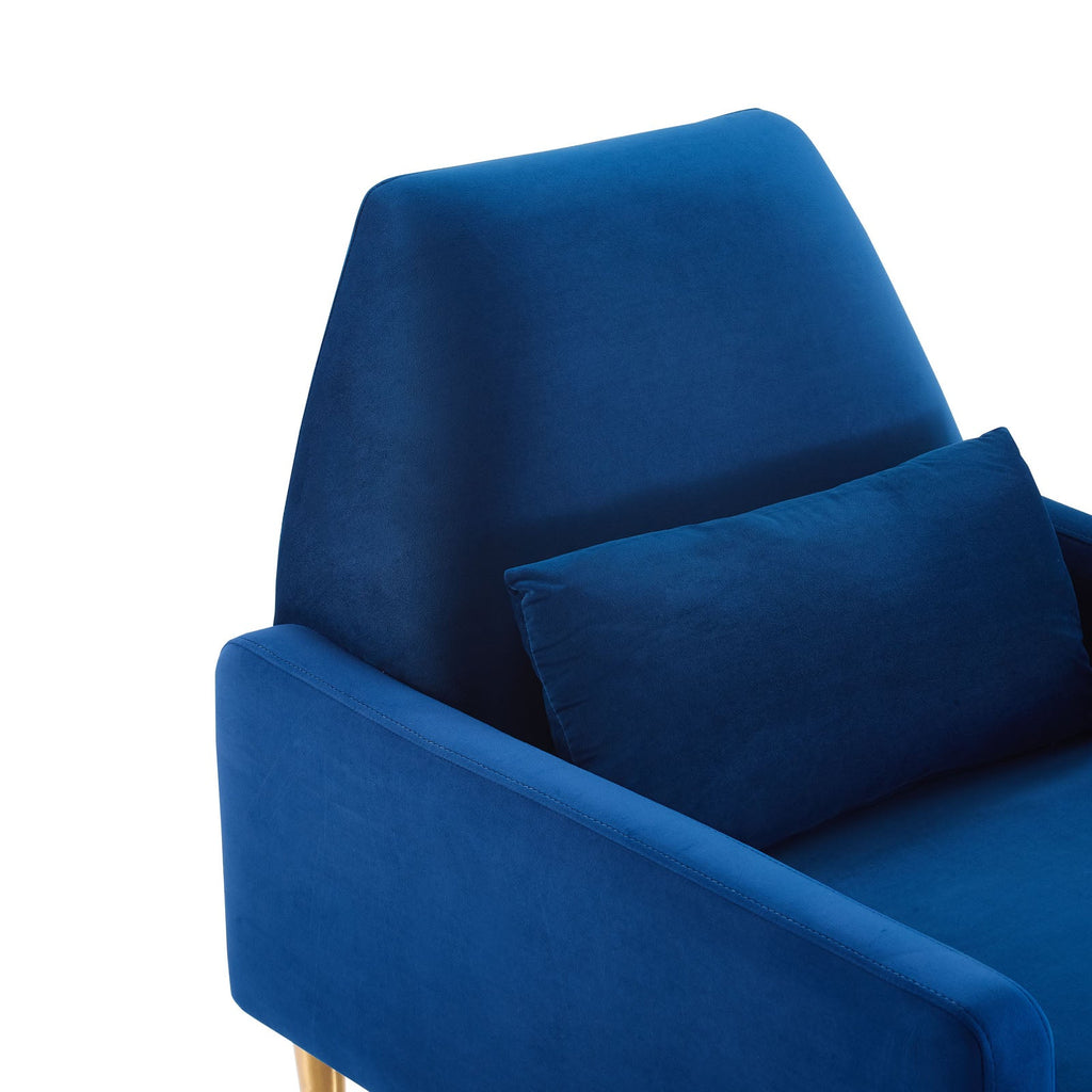 Liliana Performance Velvet Armchair by Modway