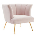 Veronica Channel Tufted Performance Velvet Armchair by Modway