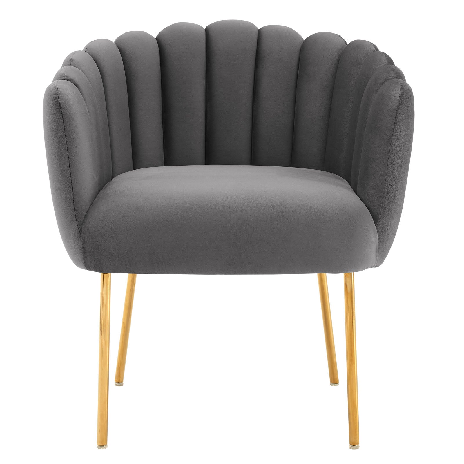 Sanna Channel Tufted Performance Velvet Armchair by Modway