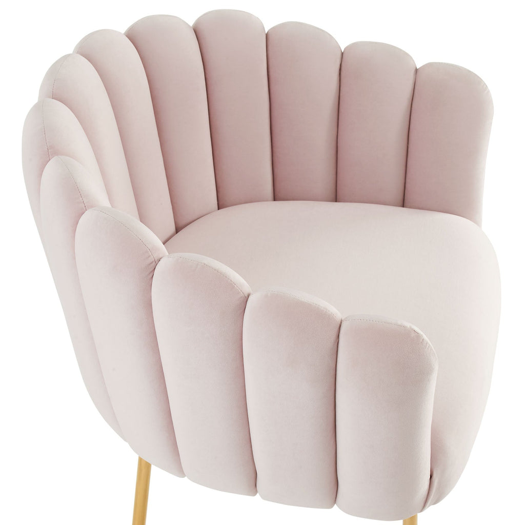 Sanna Channel Tufted Performance Velvet Armchair by Modway