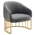 Legacy Performance Velvet Armchair by Modway