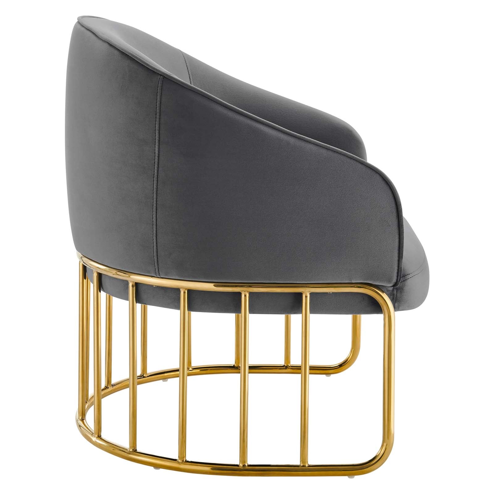 Legacy Performance Velvet Armchair by Modway