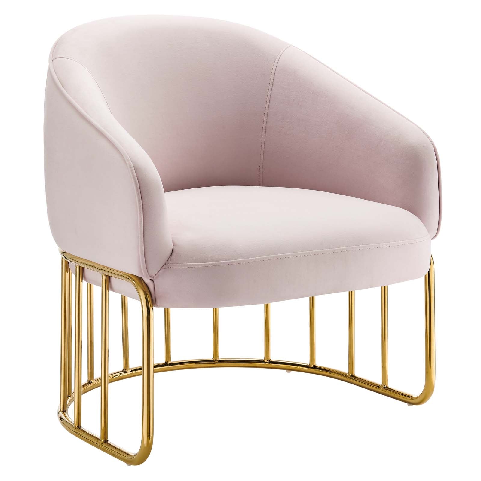 Legacy Performance Velvet Armchair by Modway
