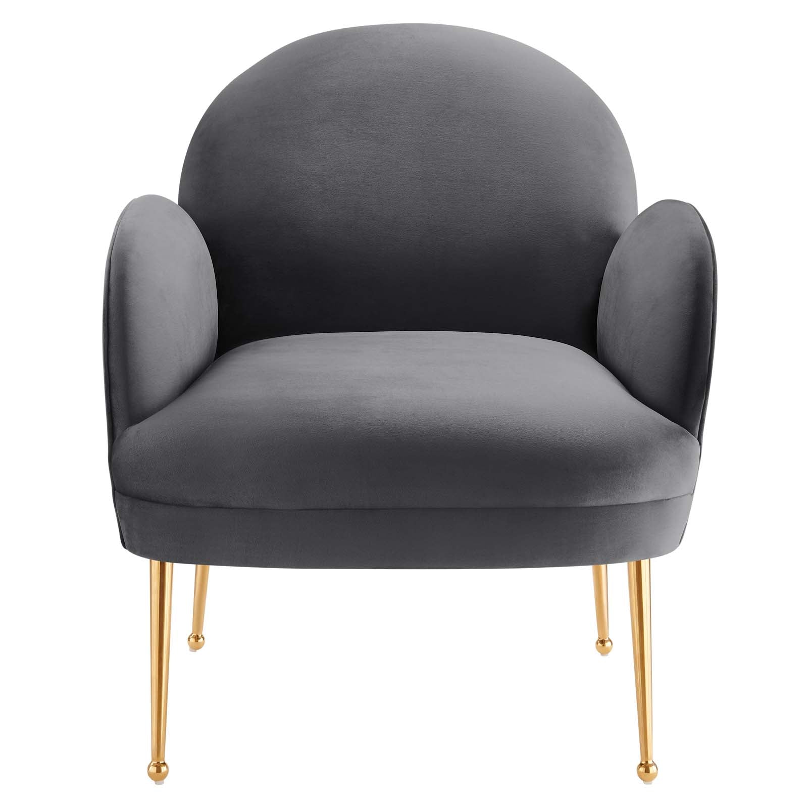 Transcend Performance Velvet Armchair by Modway