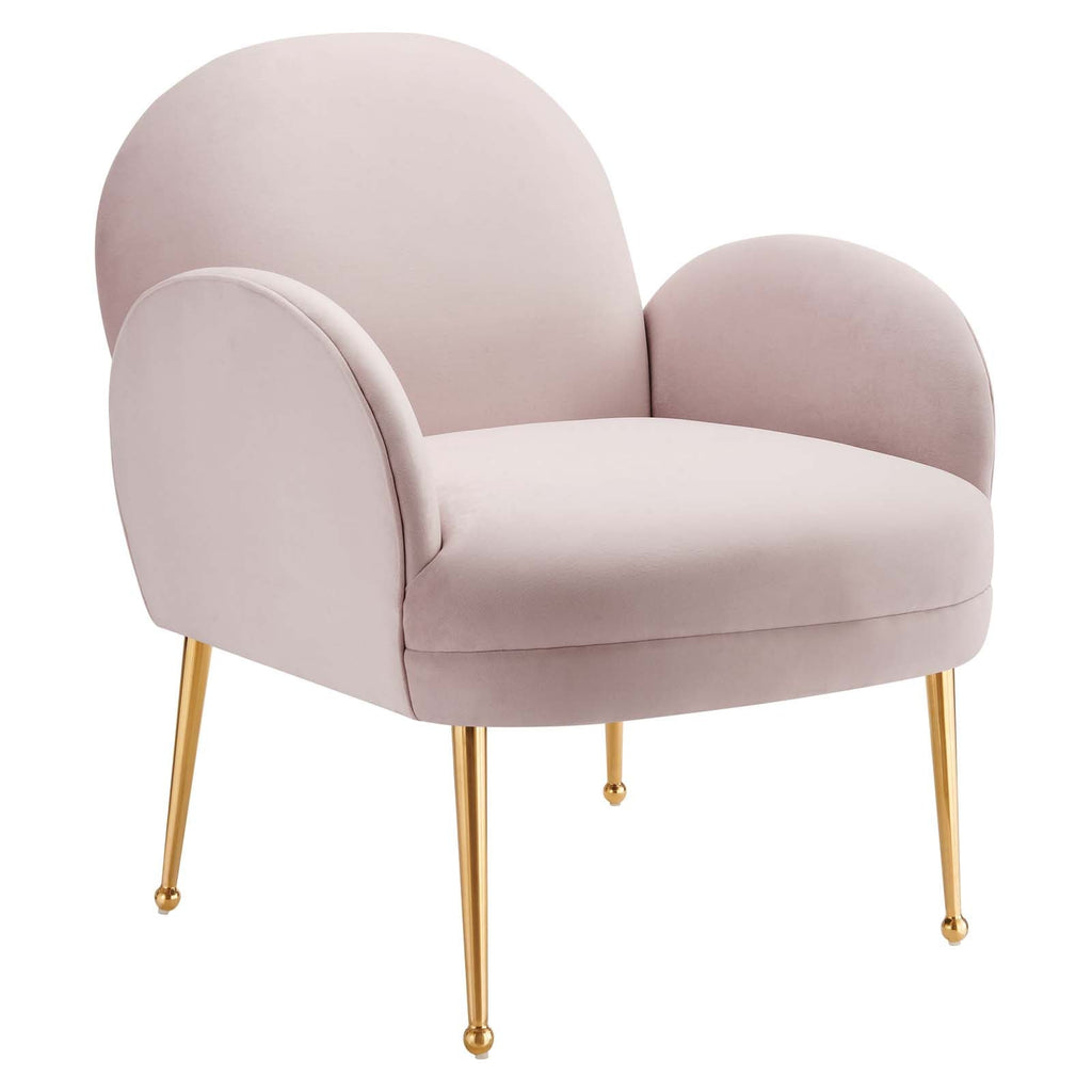 Transcend Performance Velvet Armchair by Modway