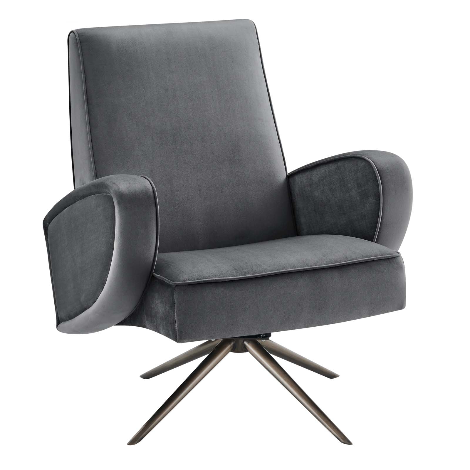 Superior Performance Velvet Swivel Chair by Modway
