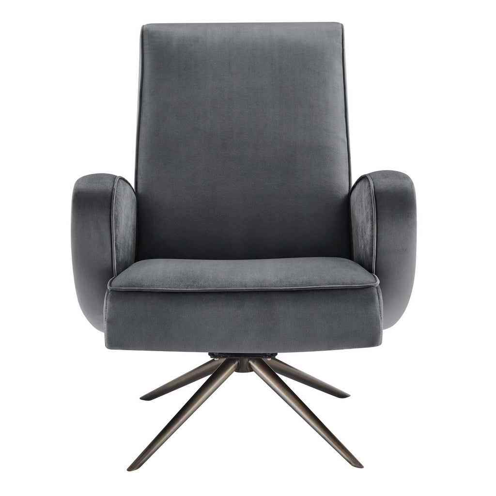 Superior Performance Velvet Swivel Chair by Modway