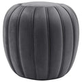 Celebrate Channel Tufted Performance Velvet Ottoman by Modway