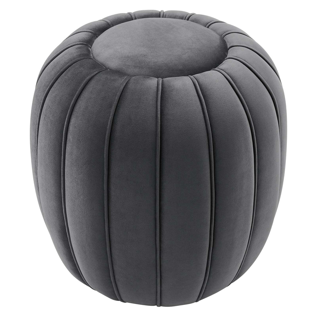 Celebrate Channel Tufted Performance Velvet Ottoman by Modway
